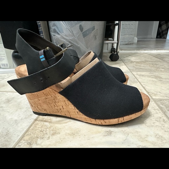 Toms wedge sandals - Picture 2 of 7